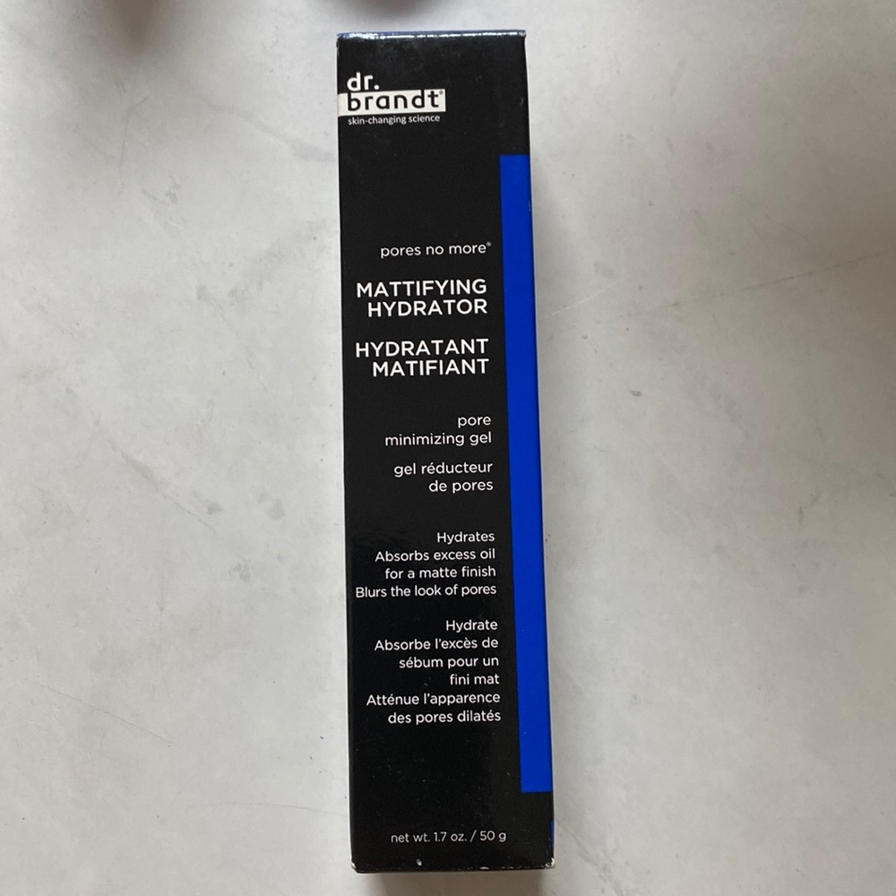 Dr. Brandt Mattifying Hydrator Pore Minimizing Gel 1.7oz New in Box